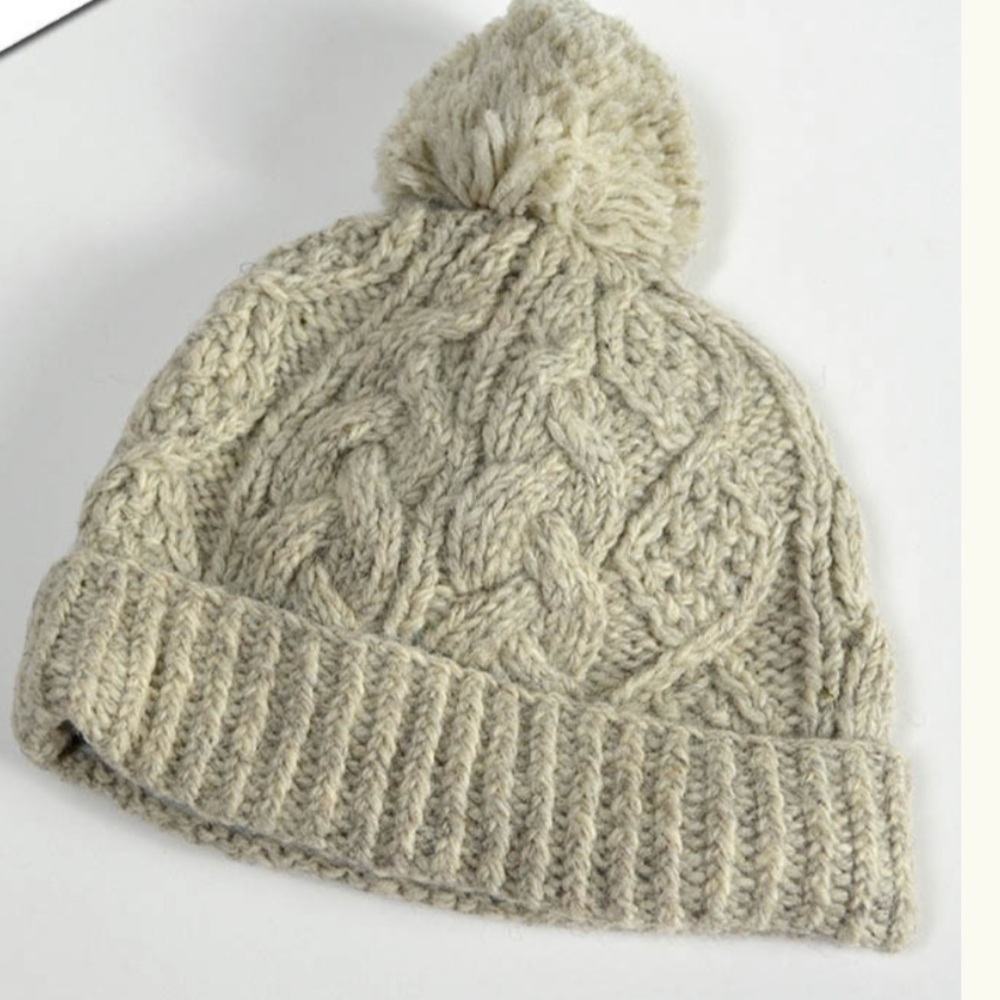 Ireland Aran Sweater Market Beanie